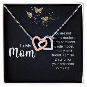 Interlocking Heart Necklace to my Mom