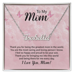 Custom Necklace For Mom